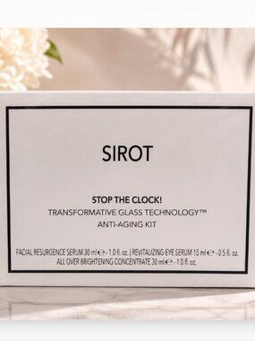 MSRP $149 | SIROT Stop the Clock! Anti-Aging Kit Sealed NIB